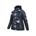 Monochrome - Side - Mountain Warehouse Womens-Ladies Dawn II Printed Ski Jacket