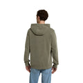 Khaki Green - Back - Mountain Warehouse Mens River Organic Hoodie