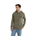 Khaki Green - Side - Mountain Warehouse Mens River Organic Hoodie