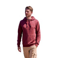 Burgundy - Side - Mountain Warehouse Mens River Organic Hoodie