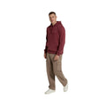 Burgundy - Lifestyle - Mountain Warehouse Mens River Organic Hoodie