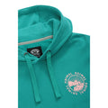 Teal - Side - Mountain Warehouse Mens River Organic Hoodie