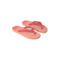 Coral - Front - Animal Womens-Ladies Swish Recycled Flip Flops