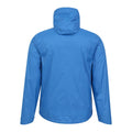 Bright Blue - Side - Mountain Warehouse Mens Swerve Packaway Waterproof Jacket