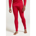 Red - Front - Mountain Warehouse Mens Talus Base Layer Bottoms