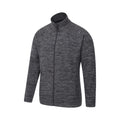 Charcoal - Side - Mountain Warehouse Mens Snowdon II Full Zip Fleece Jacket