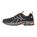 Black - Back - Mountain Warehouse Mens Shadow Softshell Waterproof Walking Shoes