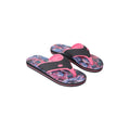 Mixed - Front - Animal Childrens-Kids Swish Recycled Flip Flops