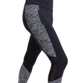 Black - Side - Mountain Warehouse Womens-Ladies Pro Reflective 7-8 Leggings