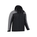 Black - Side - Mountain Warehouse Mens District Extreme 3 in 1 Waterproof Jacket