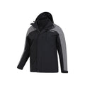 Black - Lifestyle - Mountain Warehouse Mens District Extreme 3 in 1 Waterproof Jacket