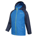 Blue - Lifestyle - Mountain Warehouse Childrens-Kids Torrent II Waterproof Jacket