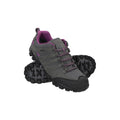 Grey - Close up - Mountain Warehouse Womens-Ladies Belfour Suede Waterproof Walking Shoes