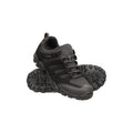 Black - Close up - Mountain Warehouse Womens-Ladies Belfour Suede Waterproof Walking Shoes