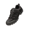 Black - Front - Mountain Warehouse Womens-Ladies Belfour Suede Waterproof Walking Shoes