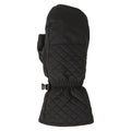 Black - Front - Mountain Warehouse Womens-Ladies Arctic Mist Ski Mittens