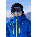 Blue - Front - Mountain Warehouse Childrens-Kids Ski Goggles