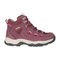 Burgundy - Front - Mountain Warehouse Womens-Ladies Adventurer Waterproof Walking Boots