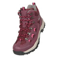 Burgundy - Back - Mountain Warehouse Womens-Ladies Adventurer Waterproof Walking Boots