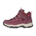 Burgundy - Pack Shot - Mountain Warehouse Womens-Ladies Adventurer Waterproof Walking Boots