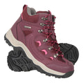 Burgundy - Close up - Mountain Warehouse Womens-Ladies Adventurer Waterproof Walking Boots