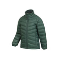 Khaki Green - Lifestyle - Mountain Warehouse Childrens-Kids Featherweight Down Jacket