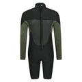 Black - Back - Mountain Warehouse Mens Nassau Short Wetsuit