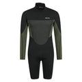 Black - Front - Mountain Warehouse Mens Nassau Short Wetsuit