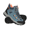 Blue - Back - Mountain Warehouse Mens Adventurer Waterproof Walking Boots