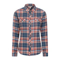 Navy - Front - Mountain Warehouse Womens-Ladies Willow Flannel Shirt