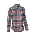 Navy - Side - Mountain Warehouse Womens-Ladies Willow Flannel Shirt