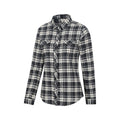 Black - Lifestyle - Mountain Warehouse Womens-Ladies Willow Flannel Shirt