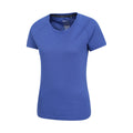 Dark Blue - Side - Mountain Warehouse Womens-Ladies Endurance T-Shirt