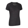 Black - Back - Mountain Warehouse Womens-Ladies Quick Dry T-Shirt