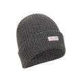 Grey - Pack Shot - Mountain Warehouse Mens Knitted Thinsulate Beanie