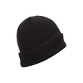 Black - Pack Shot - Mountain Warehouse Mens Knitted Thinsulate Beanie