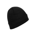 Black - Pack Shot - Mountain Warehouse Womens-Ladies Knitted Thinsulate Beanie