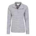 Grey - Lifestyle - Mountain Warehouse Womens-Ladies Snowdon Melange Fleece Top