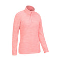 Coral - Side - Mountain Warehouse Womens-Ladies Snowdon Melange Fleece Top