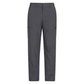 Grey - Front - Mountain Warehouse Mens Stretch Winter Hiking Trousers