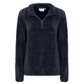 Navy - Lifestyle - Mountain Warehouse Womens-Ladies Teddy Fleece Quarter Zip Fleece Top