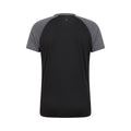 Jet Black - Back - Mountain Warehouse Mens Endurance IsoCool T-Shirt