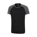 Jet Black - Side - Mountain Warehouse Mens Endurance IsoCool T-Shirt