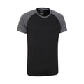 Jet Black - Lifestyle - Mountain Warehouse Mens Endurance IsoCool T-Shirt