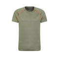 Light Khaki - Front - Mountain Warehouse Mens Endurance IsoCool T-Shirt