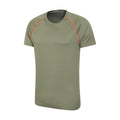 Light Khaki - Side - Mountain Warehouse Mens Endurance IsoCool T-Shirt