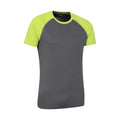 Lime Punch - Side - Mountain Warehouse Mens Endurance IsoCool T-Shirt