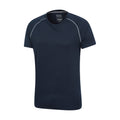 Navy Reflect - Side - Mountain Warehouse Mens Endurance IsoCool T-Shirt