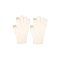 Cream - Side - Mountain Warehouse Womens-Ladies Touch Screen Soft Gloves