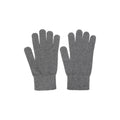 Grey - Side - Mountain Warehouse Mens Knitted Everyday Gloves